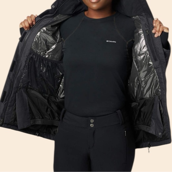 Columbia Women's Alpine Action Omni-Heat Jacket - Charcoal - Women’s Medium - Picture 7 of 15